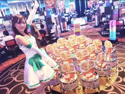 パチンコ店でのイベントコンパニオン