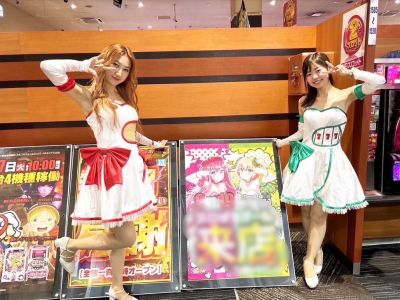 パチンコ店でのイベントコンパニオン